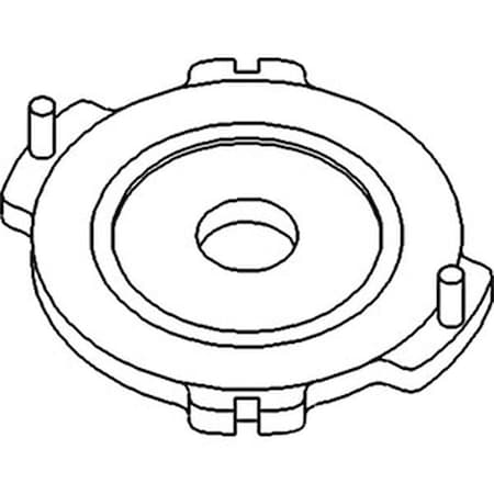 Aftermarket New LH Primary Brake Plate Stop Fits CaseIH Tractor Models 1466 1468 537120R1